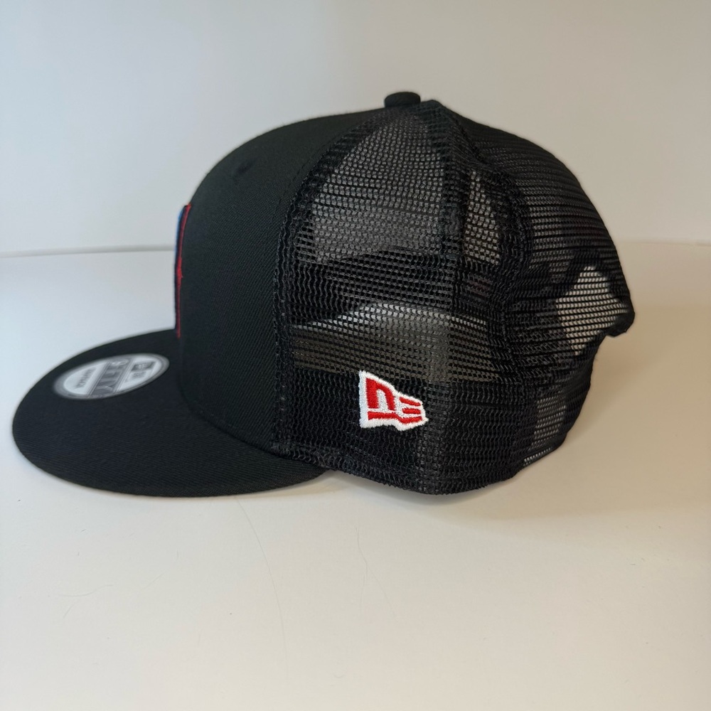 Houston Texans New Era 9SEVENTY Trucker Snapback Hat Black Alternate H Logo NEW - Picture 4 of 11